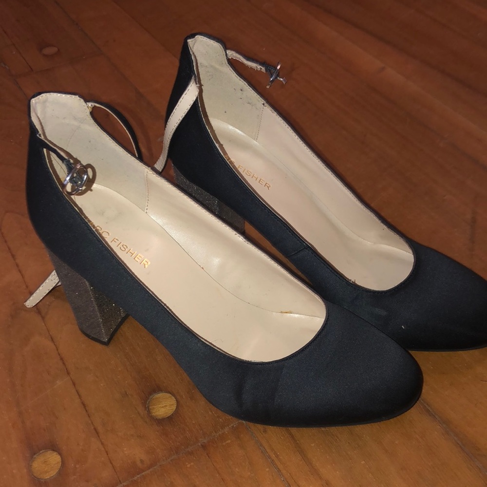 Marc Fisher chunky heels